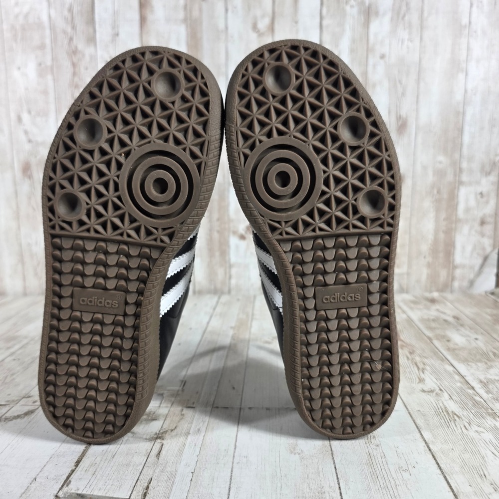 Adidas Samba Classic Black White Gum Indoor Soccer Shoes 036516 Womens 5 - Picture 7 of 8